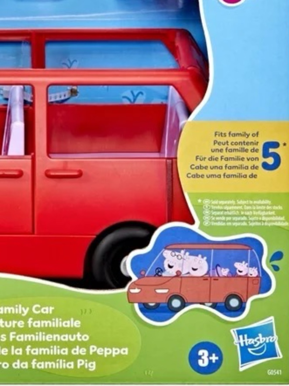 PEPPA Pig Family Car Set